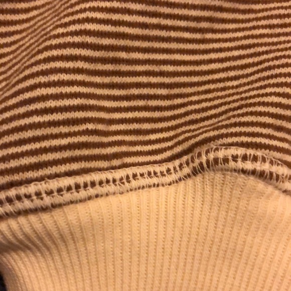 THE GREAT Striped NWT The Cropped Sweatpants with Drawstring size 1 (Medium) - Picture 11 of 13